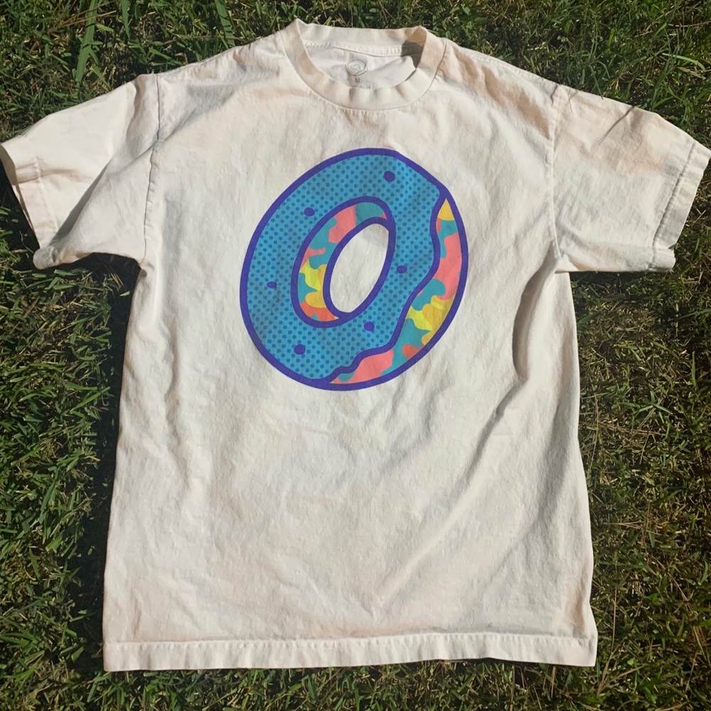 Odd Future Blue Dots Camo Donut T-Shirt